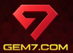 Step-by-step installation screen of the GEM 7 Game App on an Android mobile device.